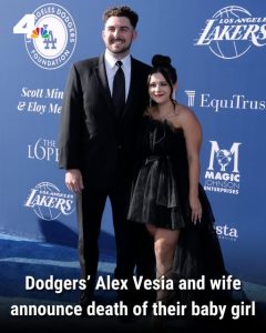 Dodgers Pitcher Alex, Death, Obituary; Announces Baby Daughter's Sterling Sol Vesia Death